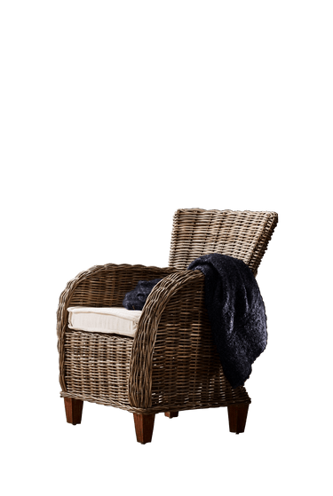 NovaSolo Baroness Chair with Seat Cushion Chair NovaSolo